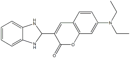 7-(diethylamino)-3-(2,3-dihydro-1H-benzo[d]imidazol-2-yl)-2H-chromen-2-one