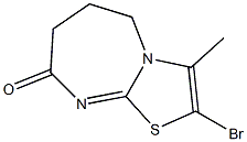 Thiazolo[3,2-a][1,3]diazepin-8(5H)-one,2-bromo-6,7-dihydro-3-methyl-