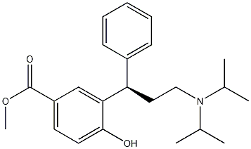 3-[(1R)-3-[Bis(1-methylethyl)amino]-1-phenylpropyl]-4-hydroxybenzoic acid methyl ester