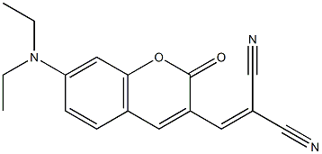 2-((7-(diethylamino)-2-oxo-2H-chromen-3-yl)methylene)malononitrile