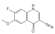 7-FLUORO-6-METHOXY-4-OXO-1,4-DIHYDROQUINOLINE-3-CARBONITRILE