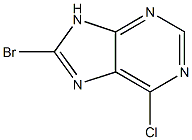 8-bromo-6-chloro-9H-purine